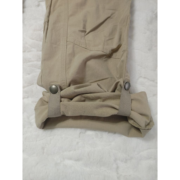 Women's KÜHL Beige Convertible Cotton Blend Stretchy Cargo Pants Size 8 - Picture 12 of 12